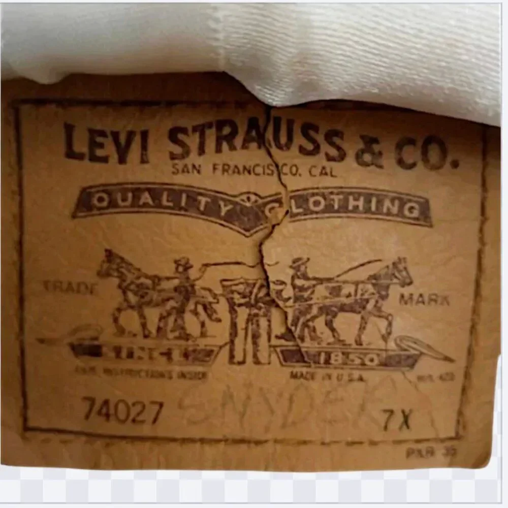 Levis this vintage